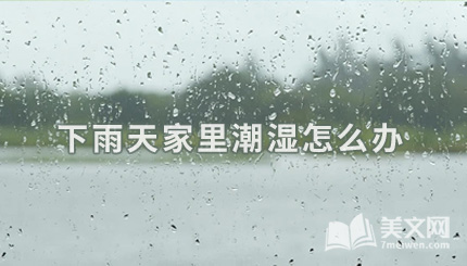 下雨天家里阴冷潮湿怎么办？